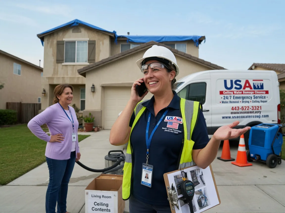 Ceiling Water Damage Restoration Celestine, IN FAQs